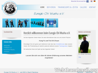 euregio-kungfu.de website preview
