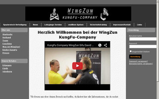 wingzun.de website preview