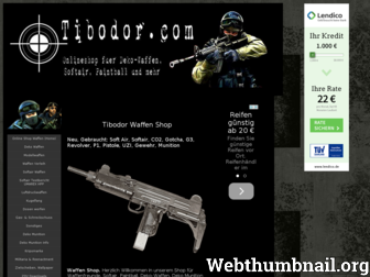 tibodor.com website preview