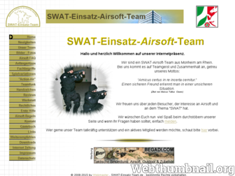 airsoft.swat-einsatz-team.de website preview