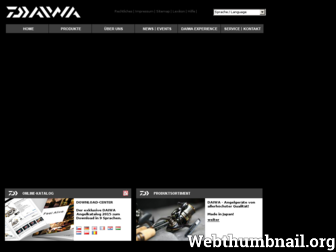 daiwa.de website preview