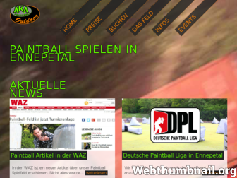 ennepetal.aka-paintball.nrw website preview