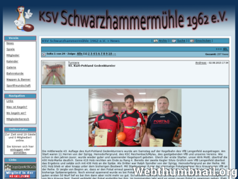 schwarzhammermuehle.de website preview
