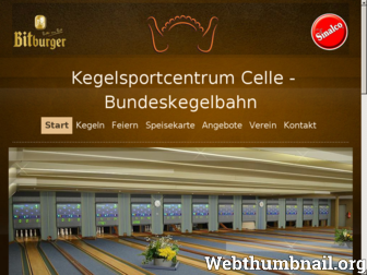 kegelbahn-celle.de website preview