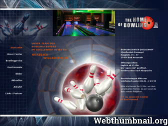 bowling-quellenhof.de website preview