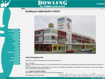 bowling-corso.de website preview