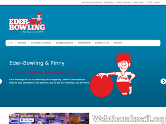 eder-bowling.de website preview