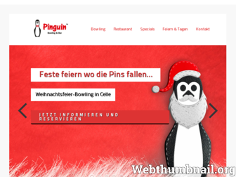 pinguin-bowling.de website preview