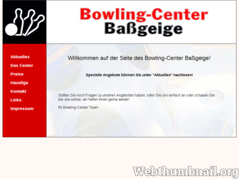 bowling-goslar.de website preview