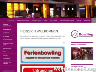 ix-bowling.de website preview