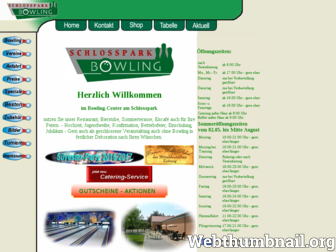 bowling-jessen.de website preview