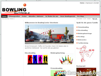 bowlingcenter-viernheim.de website preview
