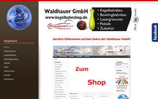 kegelbahnshop.de website preview