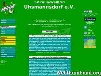 svgw90-uhsmannsdorf.de website preview