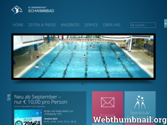 schwimmen-berlin.de website preview