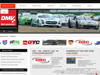 dmv-motorsport.de website preview