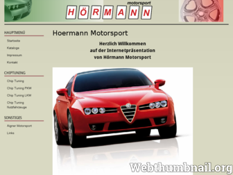 hoermann-motorsport.de website preview