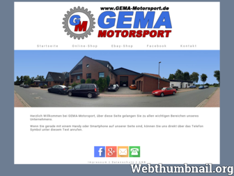 gema-motorsport.de website preview