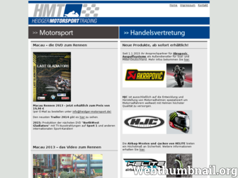 heidger-motorsport.de website preview