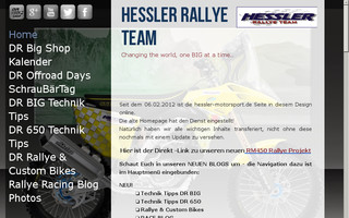 hessler-motorsport.de website preview