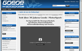 goede-motorsport.de website preview