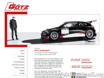 goetz-motorsport.net website preview