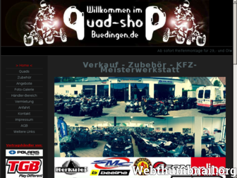 quad-shop-buedingen.de website preview