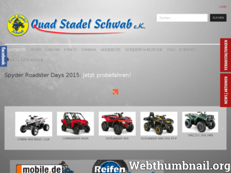 quadstadelschwab.de website preview