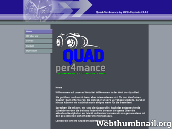 quad-per4mance.de website preview