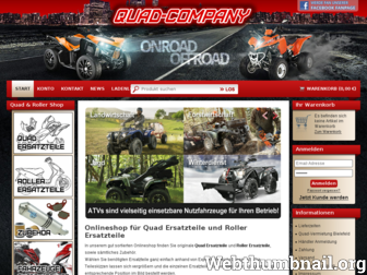 quad-company.de website preview