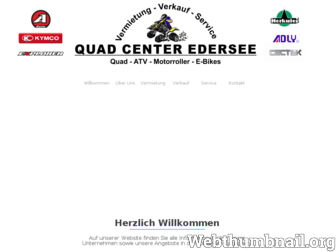 quad-center-edersee.de website preview
