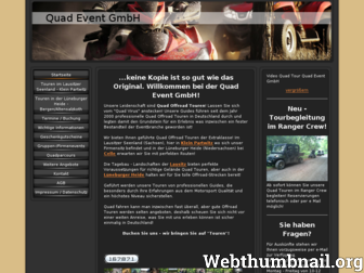 quadtour-deutschland.de website preview