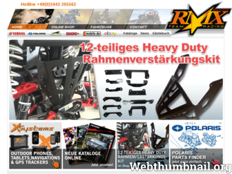 rmx-racing.com website preview