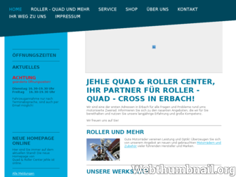 quad-roller-center-erbach.de website preview