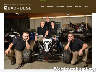 quadhouse.com website preview