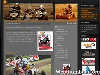 shorttrack-online.de website preview