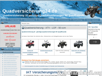 quadversicherung24.de website preview