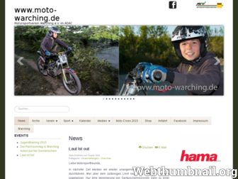 moto-warching.de website preview