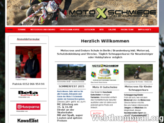motoxschmiede.de website preview