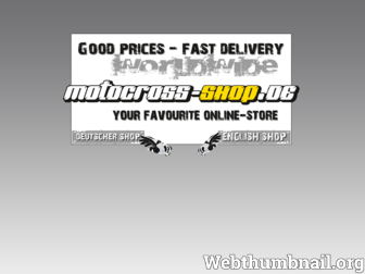 motocross-shop.de website preview