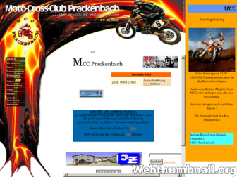 mcc-prackenbach.de website preview