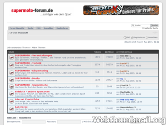 supermoto-forum.de website preview