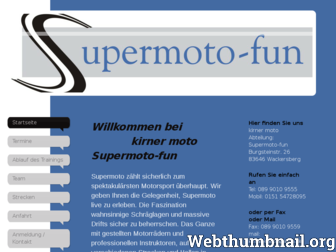 supermoto-fun.de website preview