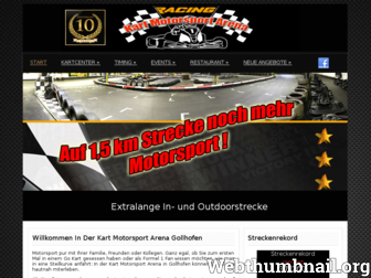 stucks-kart-center.com website preview