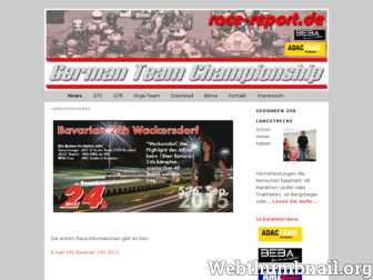race-report.de website preview