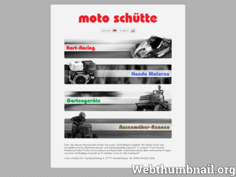 moto-schuette.de website preview
