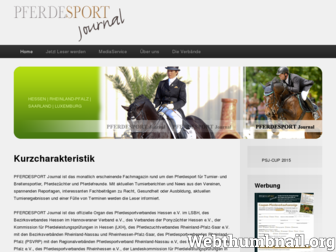 pferdesport-journal.de website preview