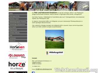 mein-pferdesport.de website preview