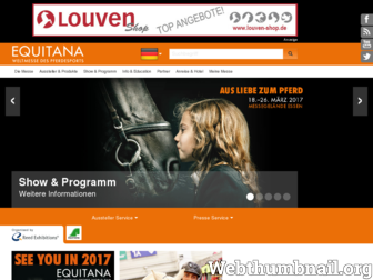 equitana.com website preview