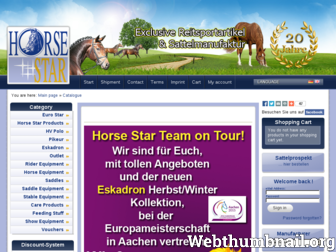 horsestar.de website preview
